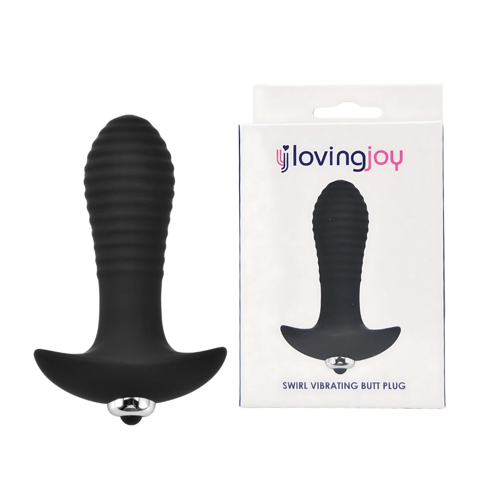 Loving Joy Swirl 7 Function Vibrating Butt Plug