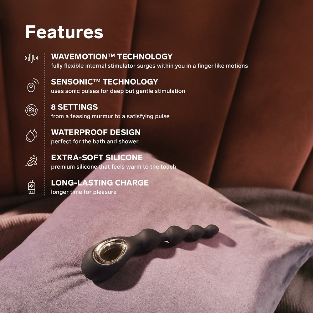 LELO Soraya Anal Beads Violet Dusk