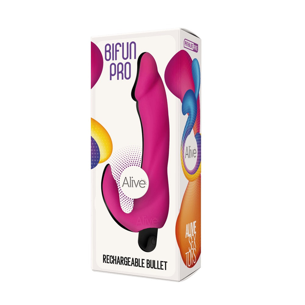 Alive Bifun Pro Rechargeable Double Stimulation Vibrator
