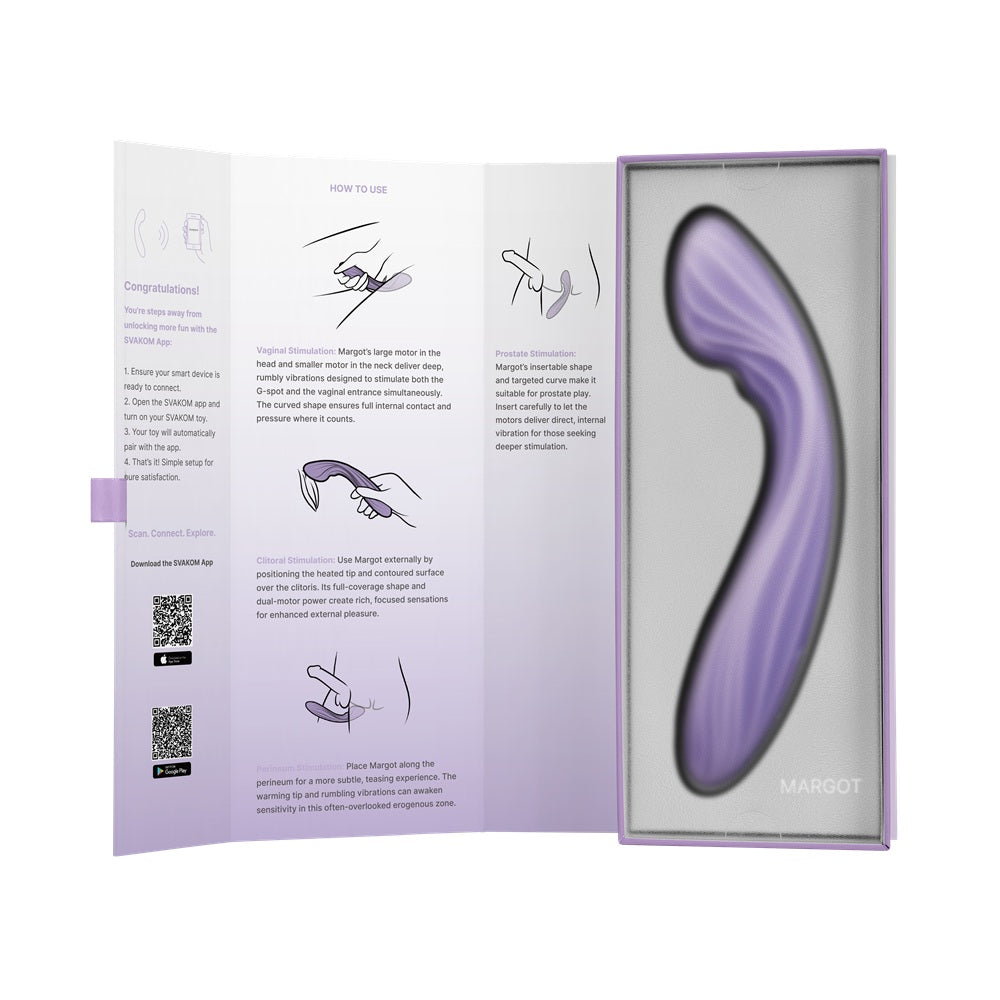 Svakom Margot G-Spot Vibrator Lilac